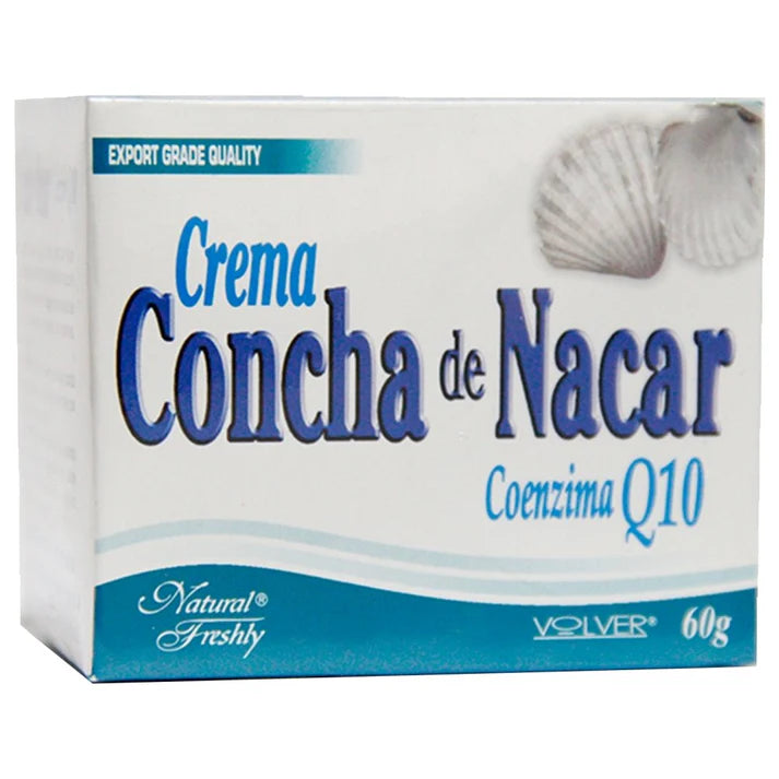 Crema Concha de Nácar Coenzima Q10 x 60g Natural Freshly