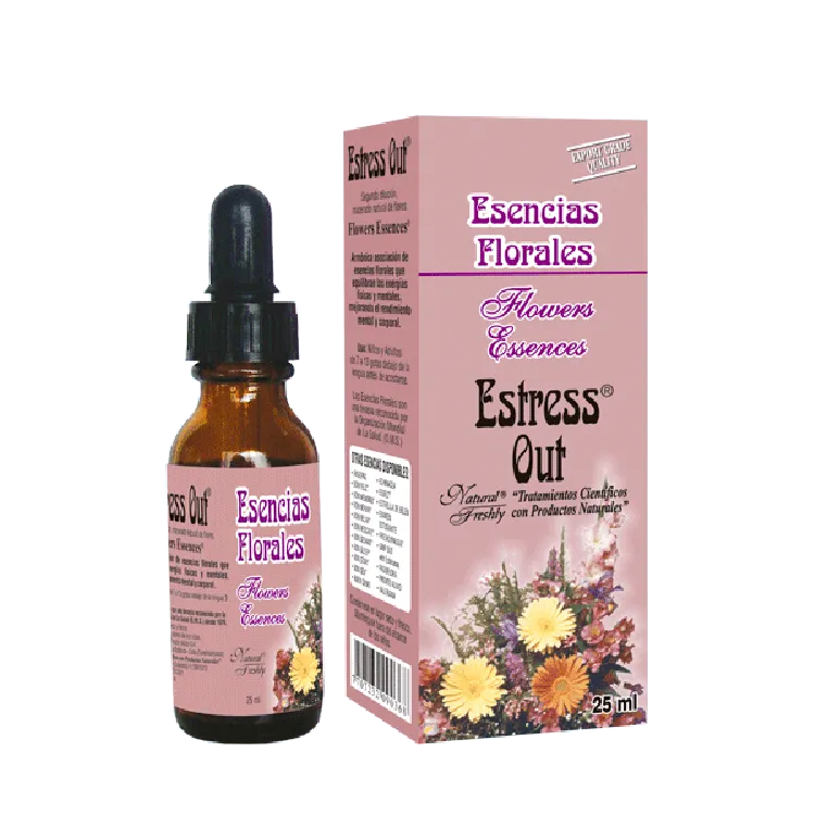 Esencia floral estress out x 25 ml Natural Freshly