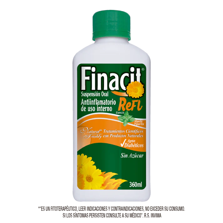 Finacit Reflu Calendula 360 mL Natural Freshly