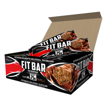 Fitbar Chocolate - Barra de proteína Caja x 12 unds