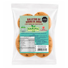 Galletas de Arroz con Choco Chips x 4 unidades por Paquete Naruna