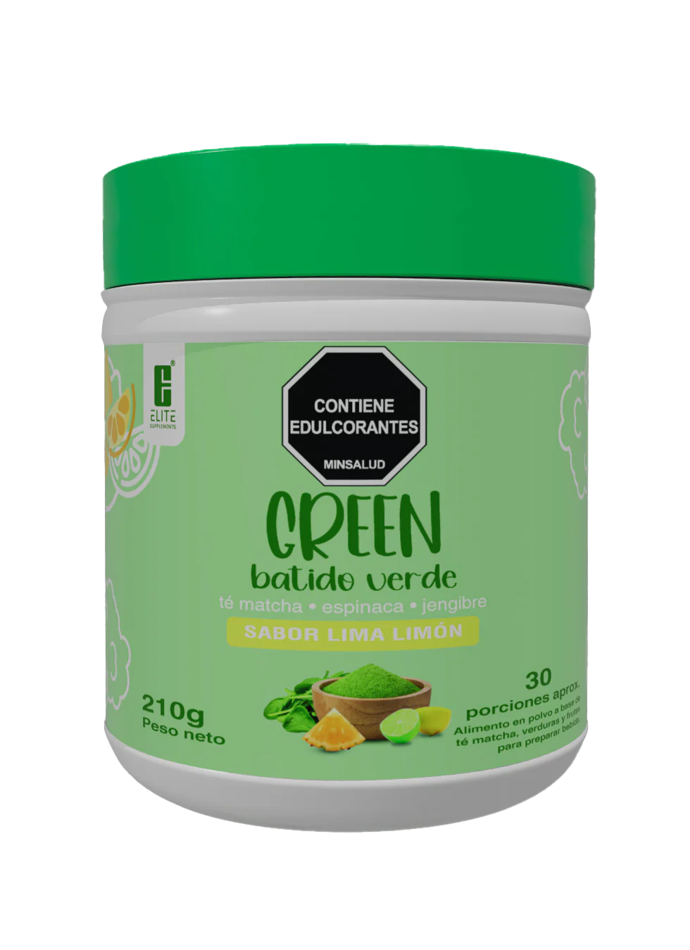 GREEN BATIDO VERDE ELITE SUPPLEMENTS