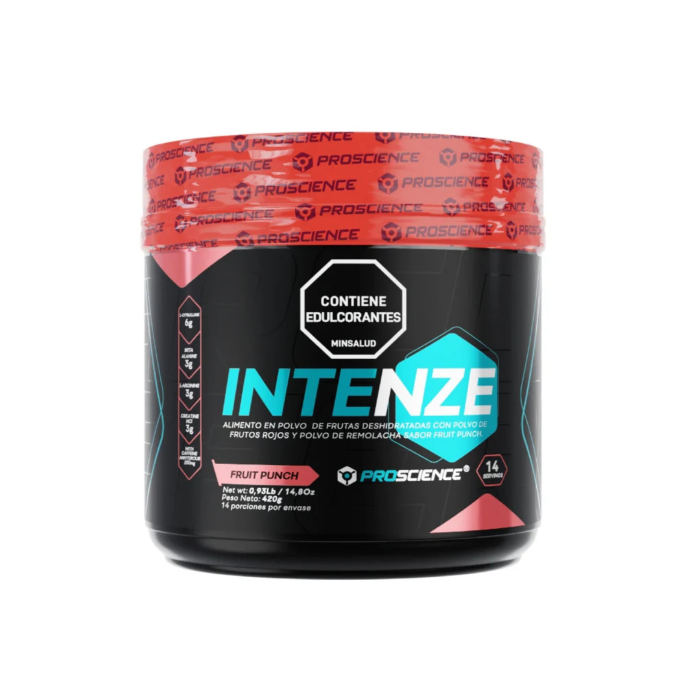 INTENZE PREWORKOUT 14 SERVICIOS