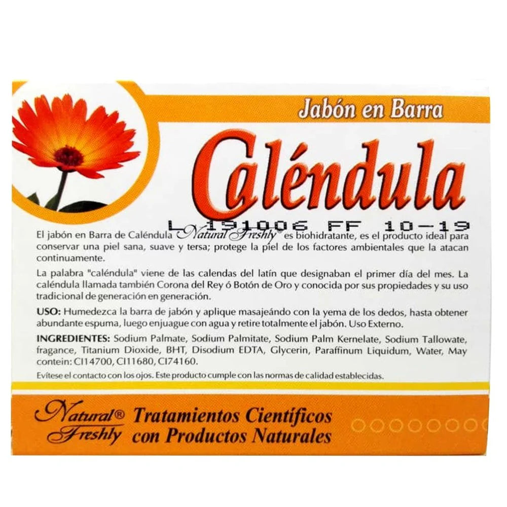 Jabón en barra de Caléndula x 90 gr