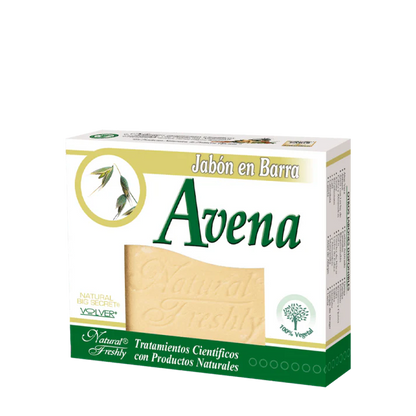 Jabón en barra de avena x 90 gr Natural Freshly