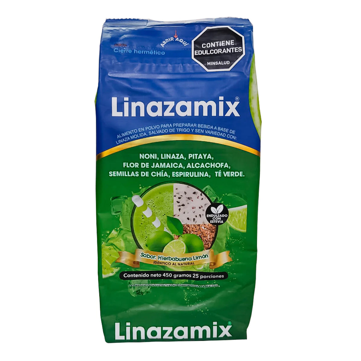Linazamix Sabor Hierbabuena Limón 450g Colon Cleanser