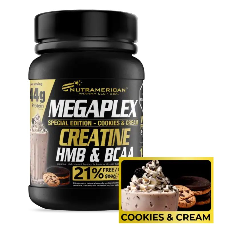 Megaplex Special Edition 2.4 lb – Proteína de suero de leche + Caseína + Creatina Monohidrato