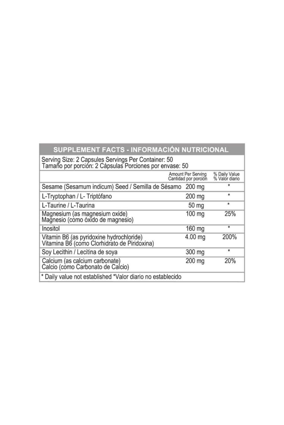 Bon Nuit (Promotes Resful Sleep) 100Capsules Healthy America