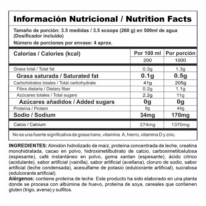 Megaplex Special Edition 2.4 lb – Proteína de suero de leche + Caseína + Creatina Monohidrato