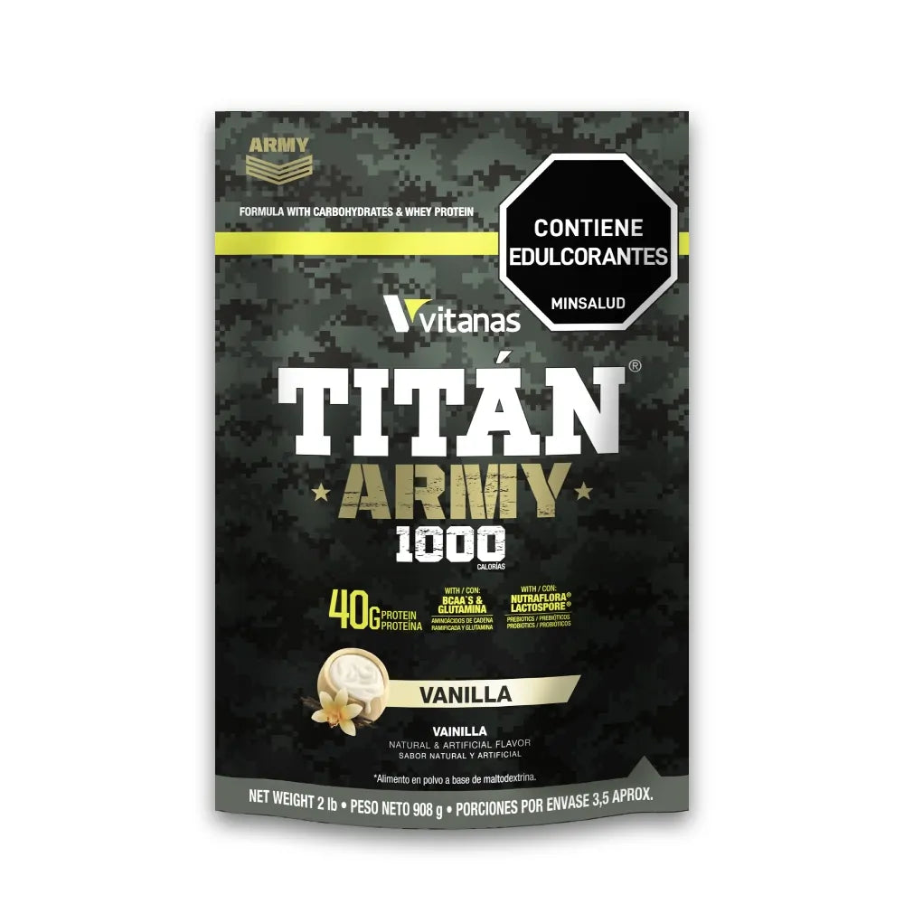 Titan Army x 2 libras Vitanas Vainilla