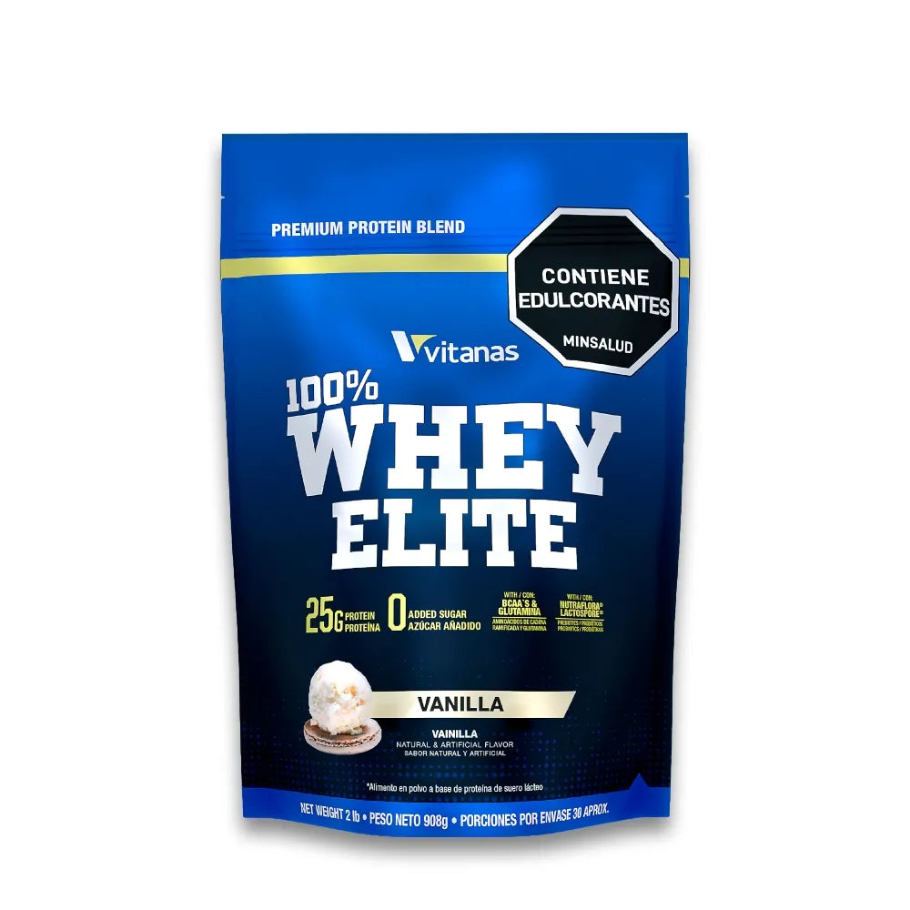 100% Whey Elite x 2 libras – Vainilla Vitanas