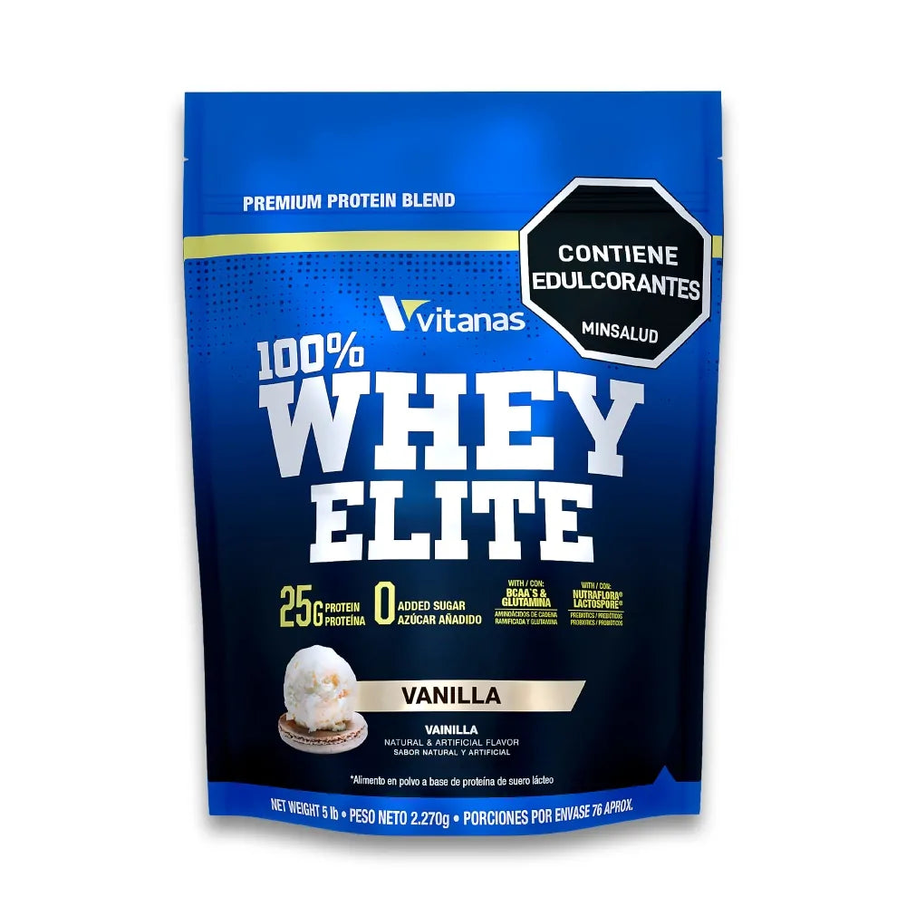 100% Whey Elite x 5 libras – Vainilla Vitanas